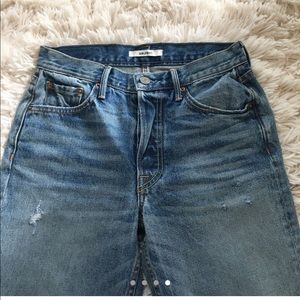 GRLFRND HELENA CUT DENIM